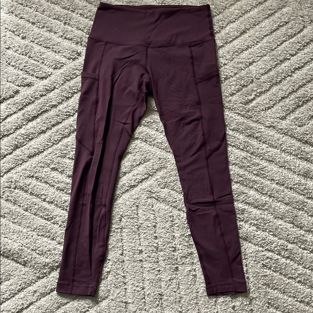 90 Degree Purple High-Waisted Leggings